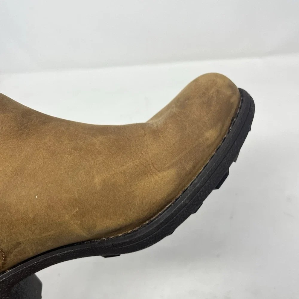 Merrell Chateau III Women SZ 9 Brown Waterproof Ankle Boots J000888 Side Zipper